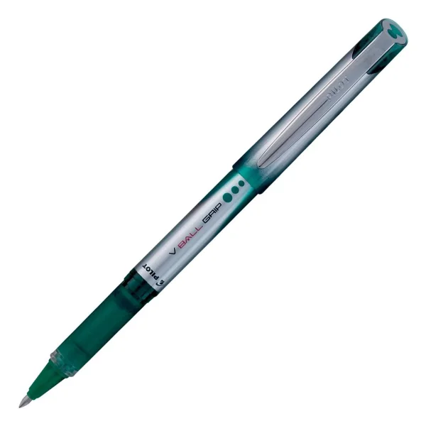 Pilot V-Ball Grip 1.0 mm Kırmızı Roller Kalem - Görsel 7