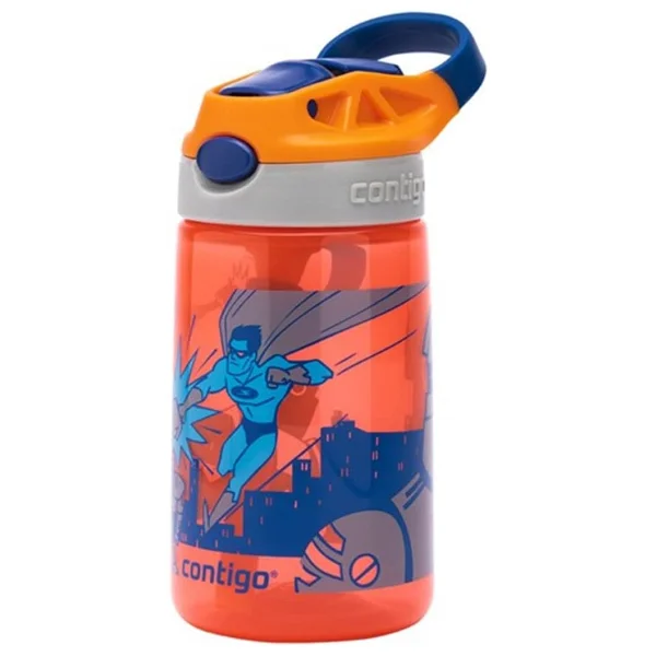 Contigo Flip Süper Kahraman 420 Ml Tritan Çocuk Suluğu - Görsel 3