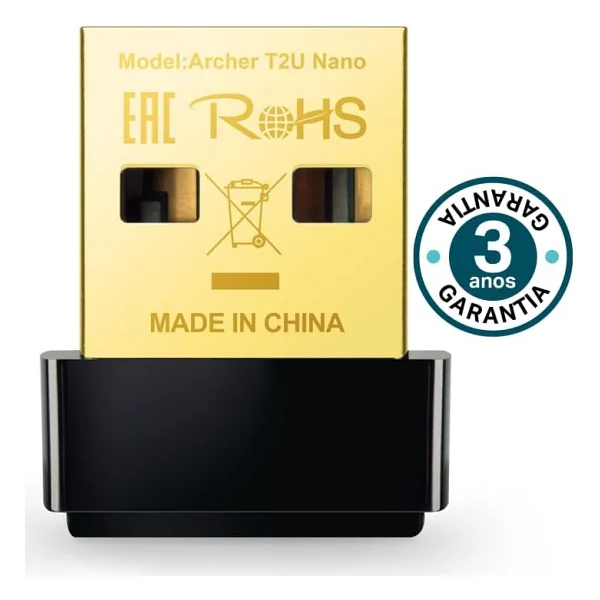 Tp-Link Archer T2u Nano 600 Mbps Kablosuz Ağ Adaptörü - Görsel 2