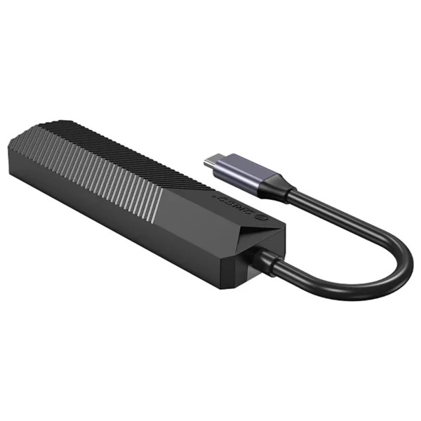 ORICO Type-C Bağlantılı 2 USB Portlu 4K 30 Hz HDMI TF SD Docking Station Çoğaltıcı Siyah - Görsel 3