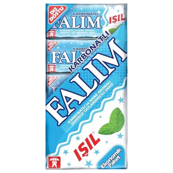 Falım Işıl 5'li Nane Aromalı Şekersiz Sakız - Görsel 6