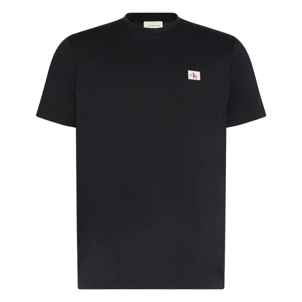 Calvin Klein Badge 30S Jersey Classic LV04RC272G Kısa Kollu Bisiklet Yaka Erkek Tişört - Görsel 6