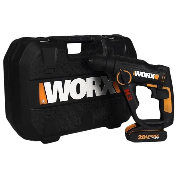 Worx Wx390.1 20 V Çift Akülü 2 Ah Pnömatik Matkap - Görsel 3