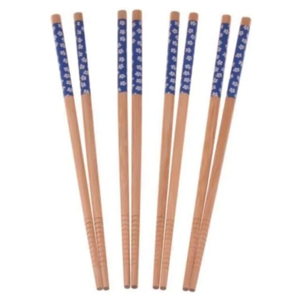 Bambum Hika - 4 Çift Chopstick - Görsel 6