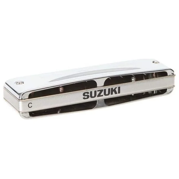 Suzuki Pro Master Diatonic Harmonica İn C, Chrome, Norme - Görsel 2