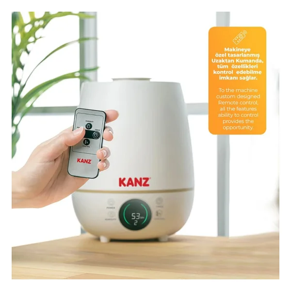 Kanz Knz-0734 Dijital Buhar Makinesi - Görsel 4