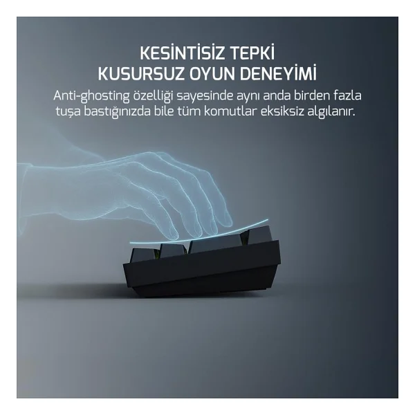 Gamepower Lyra 60m RGB Tkl Red Switch Kablolu Mekanik Oyuncu Klavyesi - Görsel 3