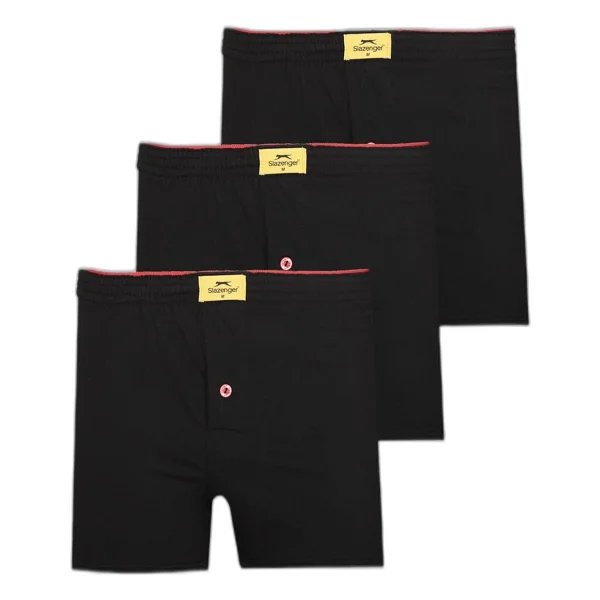Slazenger Slazenger He 3 Lü Set Erkek Gri Boxer - Görsel 6
