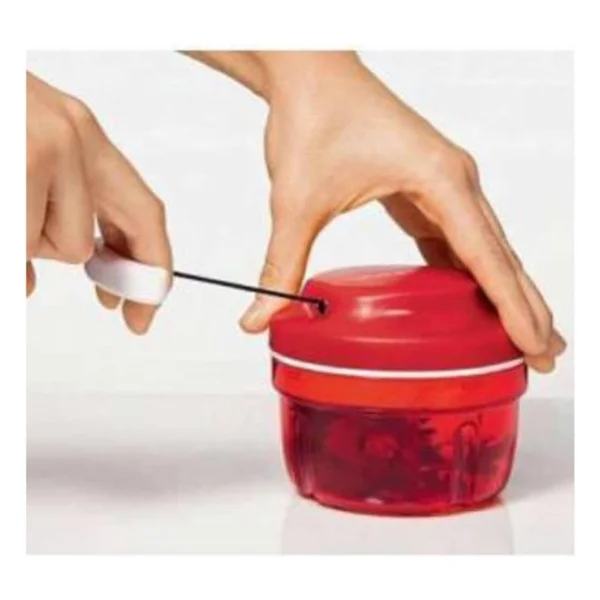 Tupperware Süper Şef Doğrayıcı Mutfak Robotu Kırmızı - Görsel 2