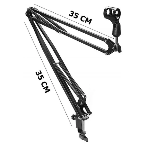 Lastvoice Nb39hyp Set Stüdyo Mikrofon Için Stand Shock Mount Filtre (35x35 Cm) - Görsel 2