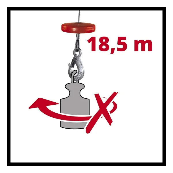 Einhell Tc-Eh 600 1050 W Elektrikli Vinç - Görsel 8