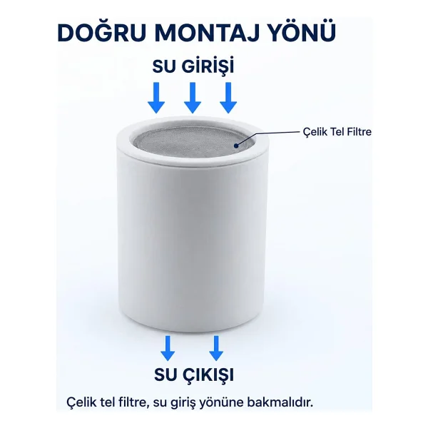Bluefox 2 Adet Silver Duş Filtresi İçin Yedek Kartuş (2) - Görsel 2
