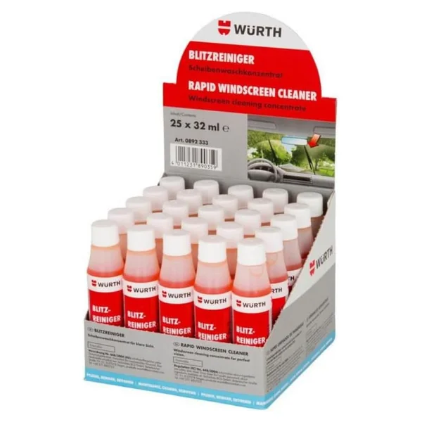 Würth 32 Ml 10'lu Konsantre Cam Temizleme Sabunu - Görsel 3