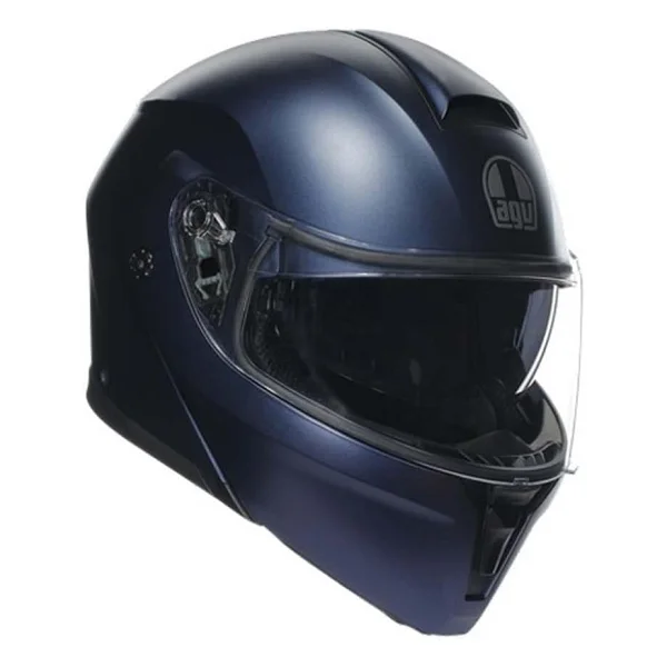 Agv Streetmodular Mono Mat Siyah Çene Açılır Motor Kaskı - Görsel 10