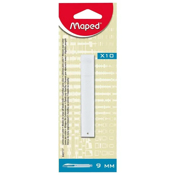 Maped 9 Mm 10'lu Maket Bıçağı Yedeği - Görsel 7