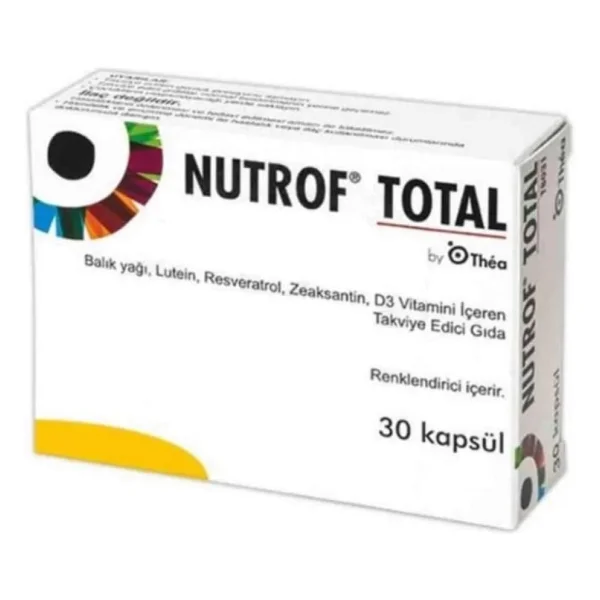 Nutrof Total 30 Kapsül - Görsel 6
