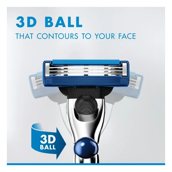 Gillette Mach3 Turbo 4'lü Yedek Tıraş Bıçağı - Görsel 8