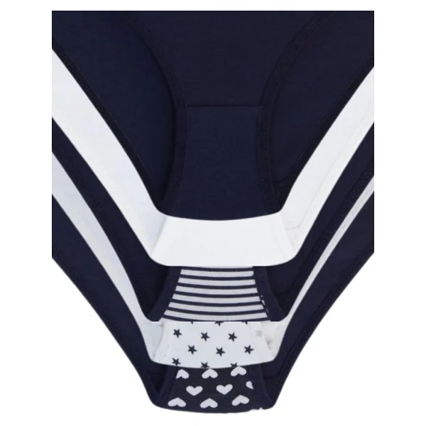 Alya Underwear Kız Çocuk Külot, Pamuklu, Rahat Kız Çocuk Slipleri 10'lu Paket (X21, 3-4 Yaş) - Görsel 6