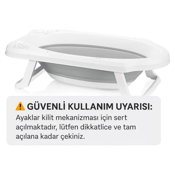 HOBBY LİFE Ahir Katlanır Bebek Yıkama Banyo Seti 4 Parça - Görsel 5