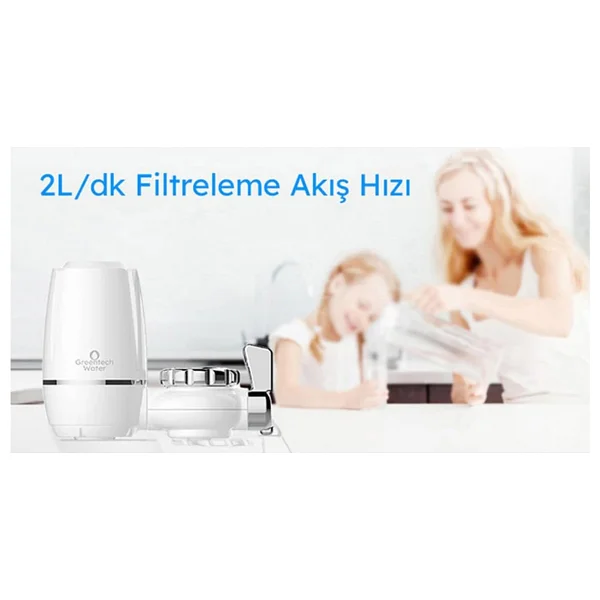 Greentech Water Uf Membran Filtreli Musluk Ucu Arıtıcı - Görsel 8