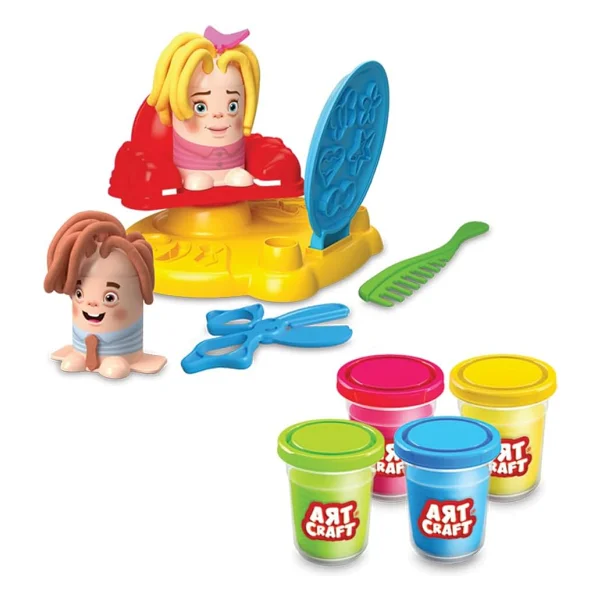 Art Craft Kuaför Oyun Hamuru Seti 03458 - Görsel 9