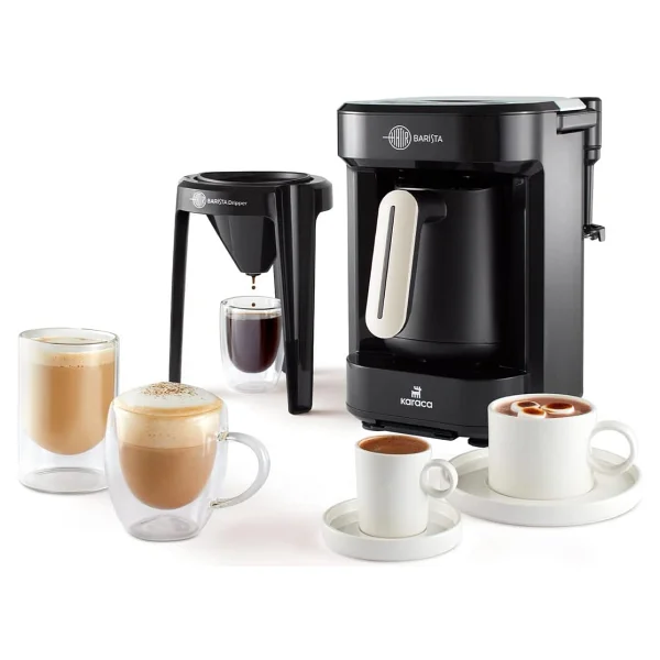 Karaca Hatır Barista İnci Beyazı Cappuccino Ve Türk Kahve Makinesi - Görsel 10