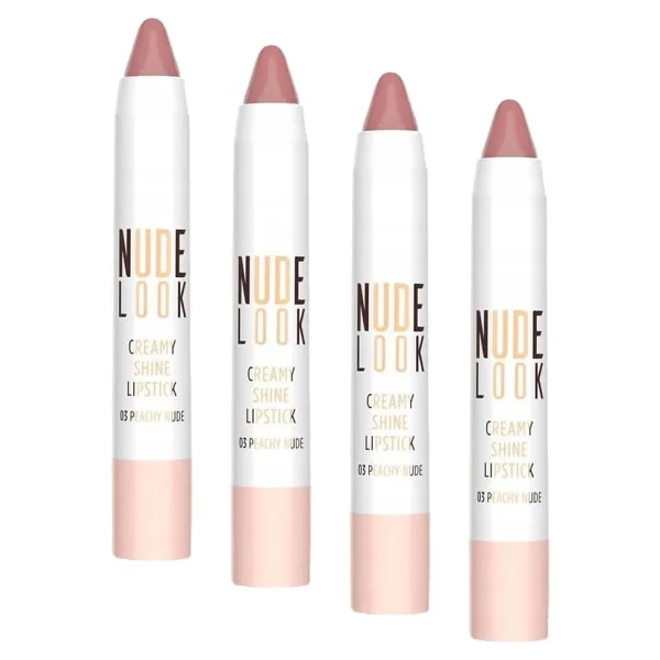 Golden Rose Nude Look Kremsi Işıltılı Kalem Ruj - Görsel 5