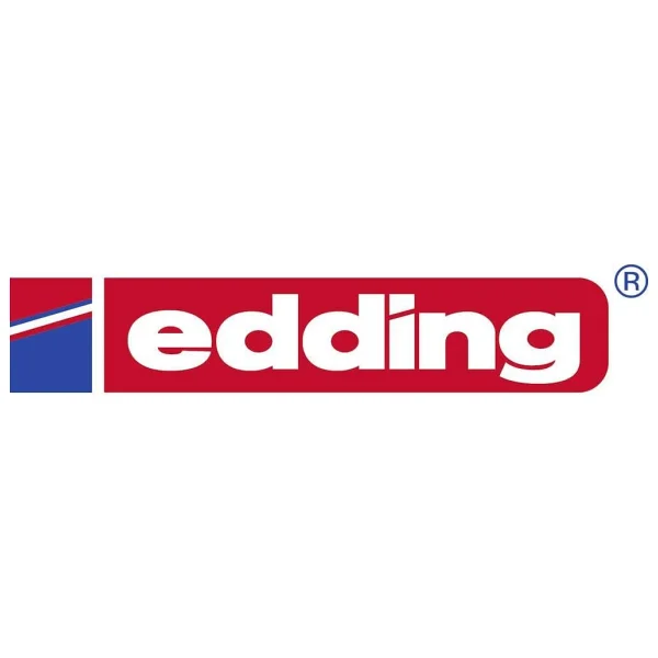 Edding 363 Kesik Uçlu Yazı Tahtası Kalemi Kırmızı - Görsel 3