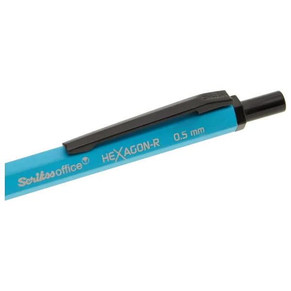 Scrikss Hexagon-R Neon Turkuaz 0.5 Mm Versatil Uçlu Kalem - Görsel 7