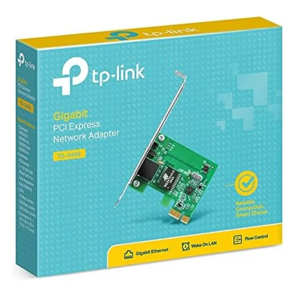 TP-Link TG-3468 V2.0 Gigabit PCI-E Network Adaptör - Görsel 8