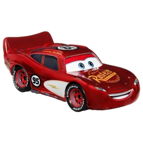 Disney Cars Radiator Springs Lightning Mcqueen Tekli Karakter Araç Htx82 - Görsel 3