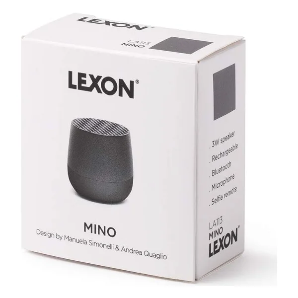 Lexon Mino LA113TDP Mürdüm Bluetooth Hoparlör - Görsel 7