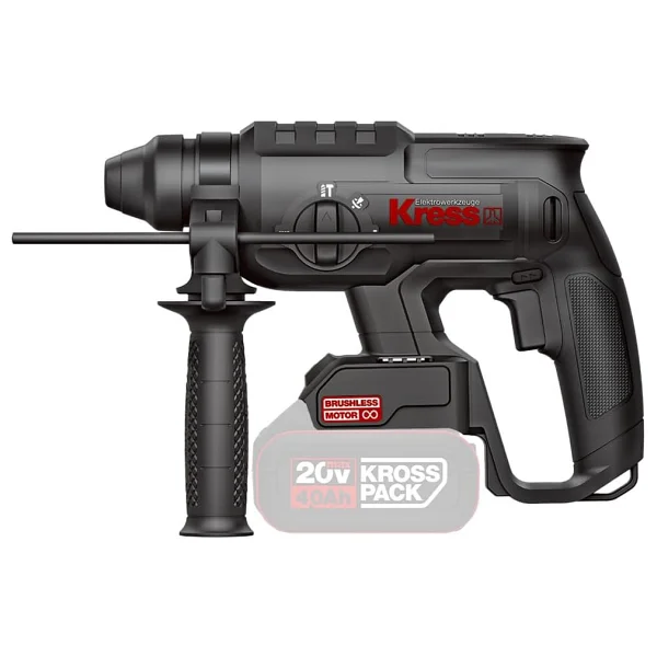 Kress KUC60.91 20 V Aküsüz Pnömatik Kırıcı Delici - Görsel 7