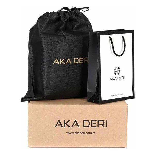 Aka Deri Portföy Çantası 395 - Görsel 4