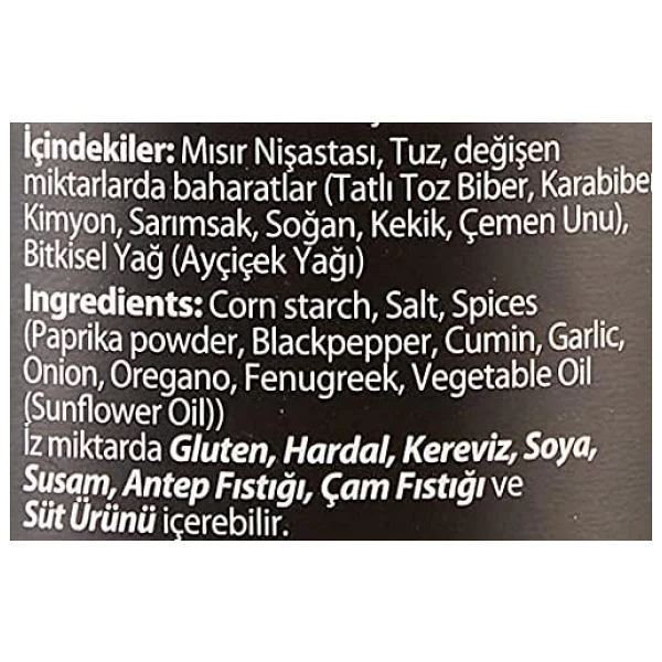 Bağdat Baharat Cam 55 gr Fajita - Görsel 6