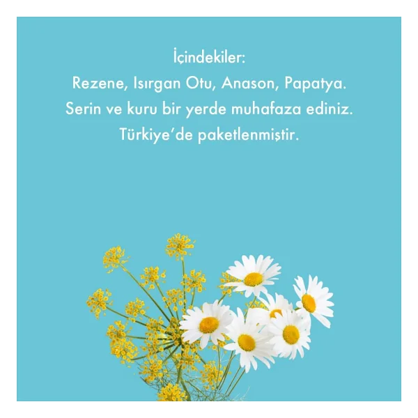 Mesh Stick Emziren Anneler İçin Süt Arttırıcı 16'lı 32 Gr Karışık Bitki Çayı 2 Adet - Görsel 4