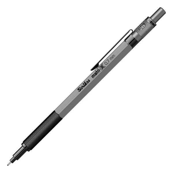 Scrikss Matri-X Gri 0.7 Mm Versatil Uçlu Kalem - Görsel 4