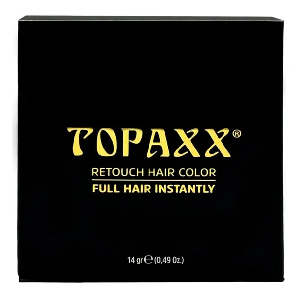 Topaxx Koyu Kahve Suda Çıkmayan Topik Pudra 14 G - Görsel 3