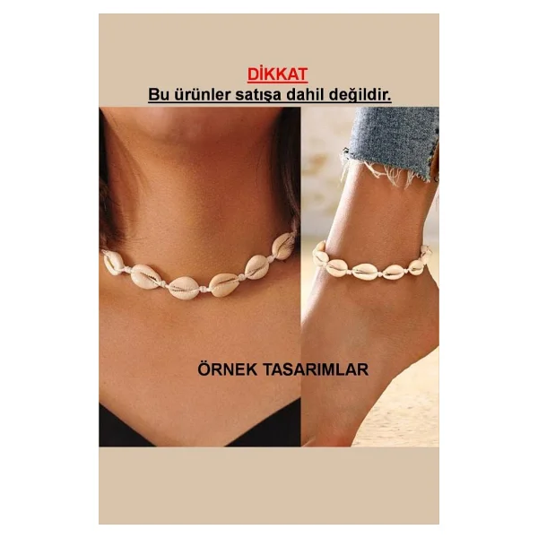 20 Adet Takı Yapımına Uygun Deniz Kabuğu 539 - Görsel 3
