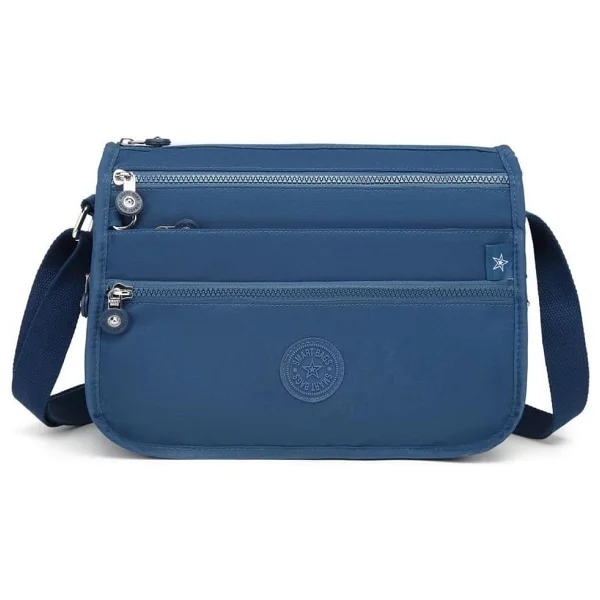 Smart Bags Krinkıl Kumaş Postacı Çantası 1128 (A.Gri) - Görsel 8