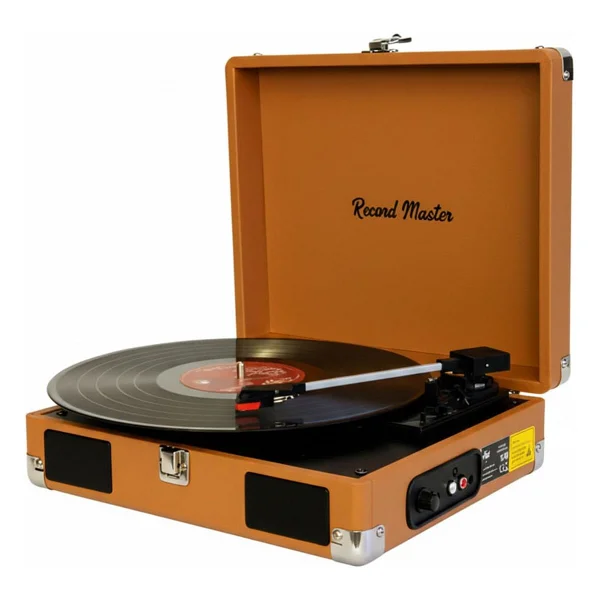 Record Master RM-311 Mavi Çantalı Retro Pikap - Görsel 6