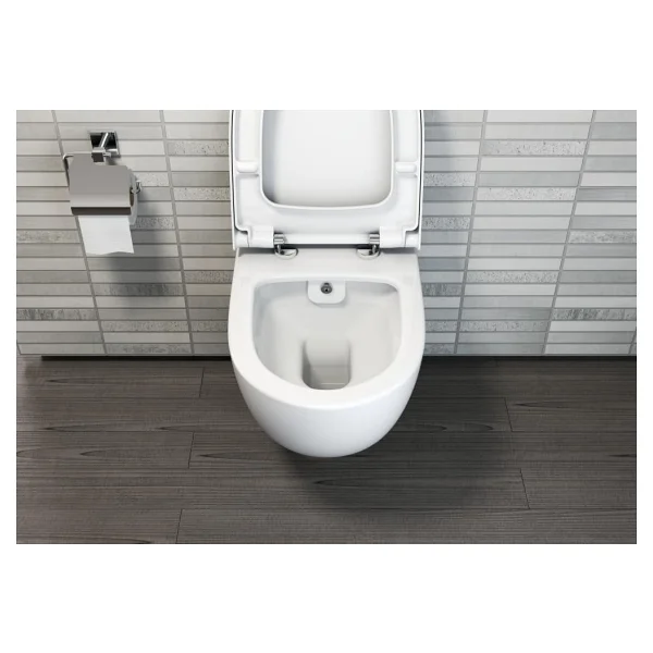 Vitra 7748b003-0559 Sento Rim-Ex 54 Cm Asma Klozet - Beyaz - Görsel 4