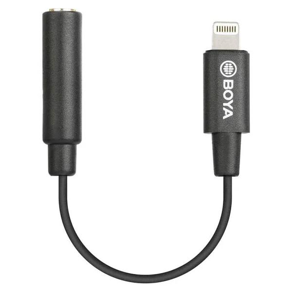 Boya By-K3 iPhone 5 6 7 8 10 X 11 Serileri İçin Lisanslı 3.5mm Ses Çevirici - Görsel 5