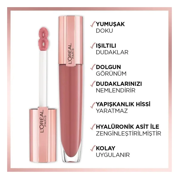 L'oreal Paris Brilliant Signature Plump In Dudak Parlatıcısı - Görsel 5