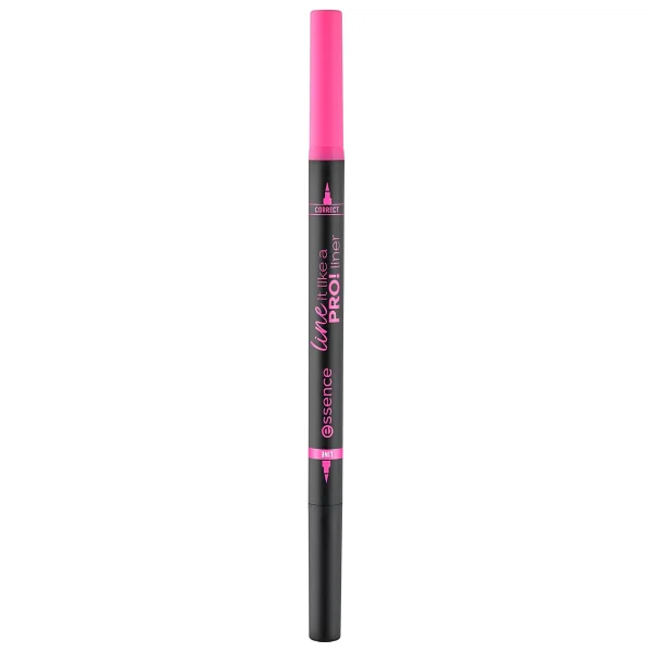 Essence Line It Like A Pro Çift Taraflı Siyah Eyeliner - Görsel 2