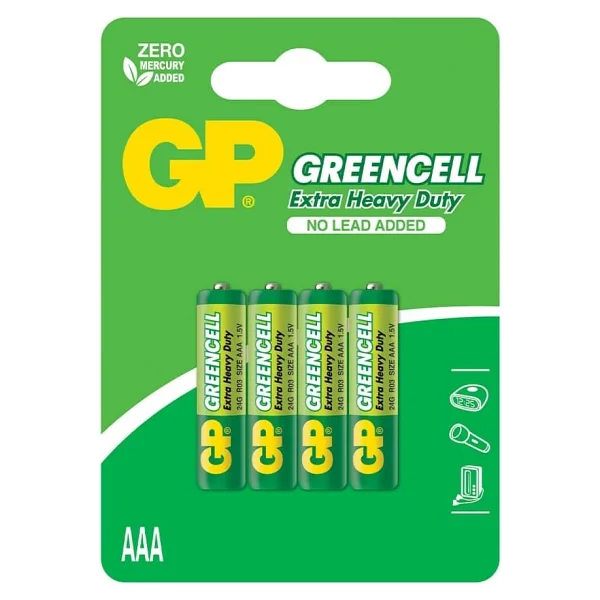 Gp Greencell 24g R03 40'lı Çinko Aaa İnce Kalem Pil - Görsel 3