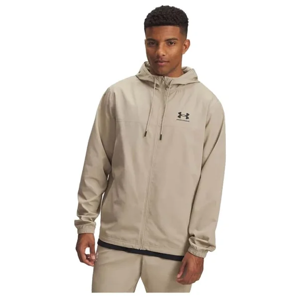 Under Armour Rival 1390149 Kapüşonlu Erkek Rüzgarlık - Görsel 5