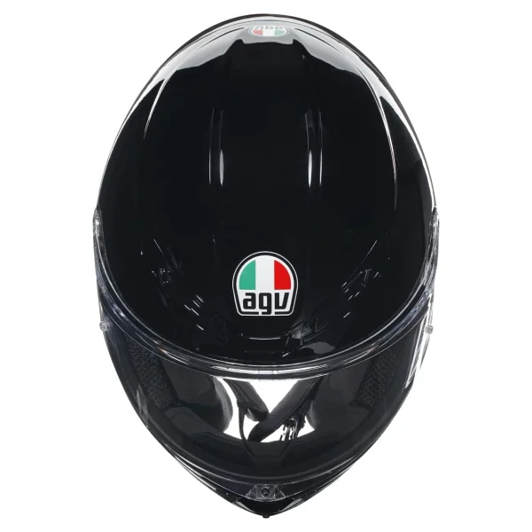 Agv K6 S Full Face Siyah Motor Kaskı - Görsel 2