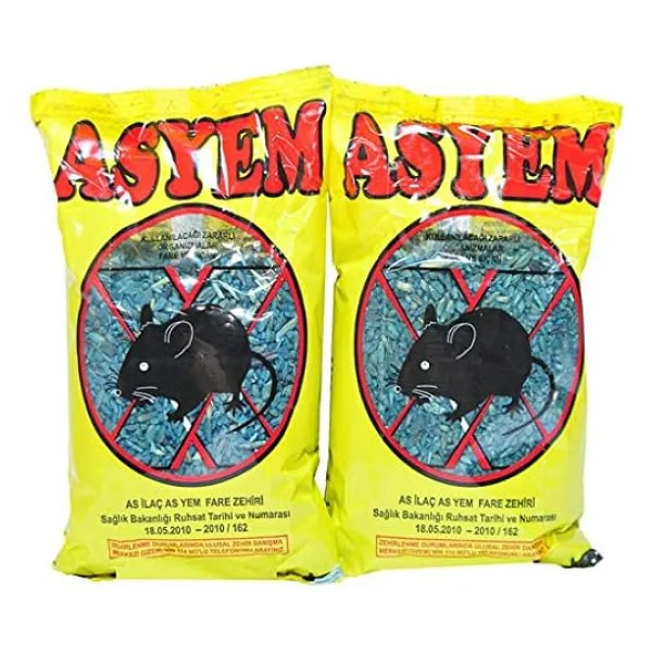 Asyem Buğday Fare Zehiri 500 Gr - Görsel 8
