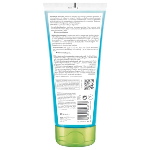 Bioderma Sebium Foaming Gel 200 Ml Yüz Temizleme Jeli - Görsel 9